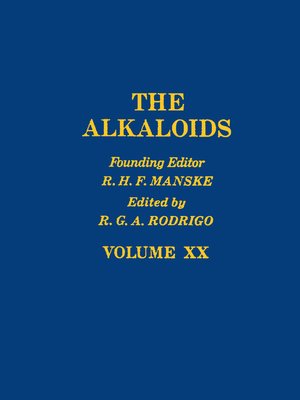 cover image of The Alkaloids